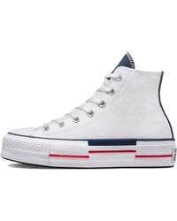 Converse - (Wmns) Chuck Taylor All Star Lift Platform Retro Denim - Lyst