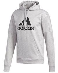 adidas - Large Logo Printing Pattern Pullover - Lyst