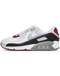 Nike - Air Max 0 Low Tops Retro White Red - Lyst