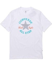 Converse - Slogan Logo Short-Sleeve Tee - Lyst