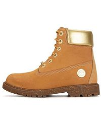 Timberland - (Wmns) Heritage 6 Inch Waterproof Boots 'Wheat Nubuck With' - Lyst