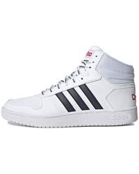 adidas - Hoops 2.0 Mid Legend Ink' - Lyst