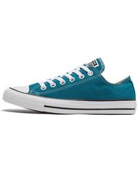 Converse - Colour Chuck Taylor All Star Low Top 'Bright Spruce' - Lyst