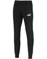 PUMA - Essential Logo Pants - Lyst