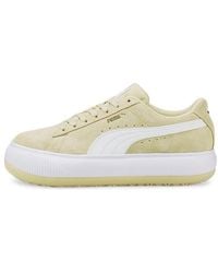 PUMA - (Wmns) Suede Mayu Thick Sole Minimalistic Casual Skateboarding Shoes - Lyst