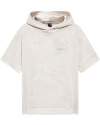 Li-ning - X Jackie Chan Short Sleeve Hoodie 'Pearl' - Lyst