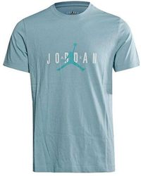 Nike - Alphabet Flying Logo Printing Round Neck Casual Short Sleeve T-Shirt - Lyst