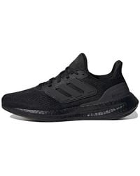 adidas - Pureboost 23 Wide Running Shoes 'Core' - Lyst