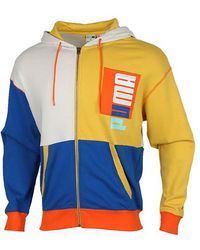 PUMA - Full-Zip Hooded Jacket - Lyst