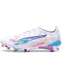 PUMA - S Cloud Ultra Ultimate Firm Ground Football Boots White/blue/pink 7.5 - Lyst