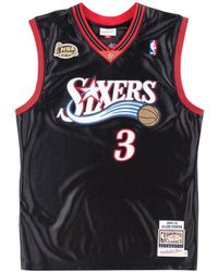 Mitchell & Ness - X Nba Philadelphia 76Ers 2000-01 Road Finals Jerseys 'Allen Iverson 3' - Lyst