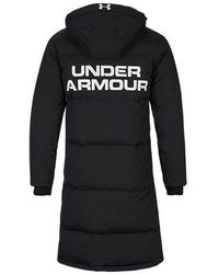 Under Armour - Long Down Bench Coat - Lyst