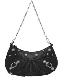 Balenciaga - (Wmns) Le Cagole Mini Bag With Chain Crocodile Embossed - Lyst