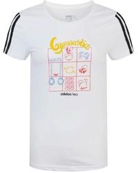 adidas - (Wmns) Neo Pnda T-Shirts - Lyst