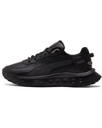 PUMA - Wild Rider Reflective Running Shoes - Lyst