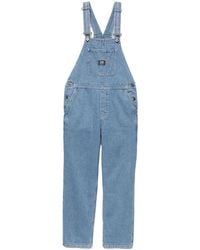 Vans - (Wmns) Ground Work Denim Overalls 'Stone Wash' - Lyst