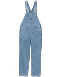Vans - (Wmns) Ground Work Denim Overalls 'Stone Wash' - Lyst
