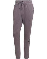 adidas - Solid Color Logo Casual Bundle Feet Sports Pants/Trousers/Joggers Rose - Lyst