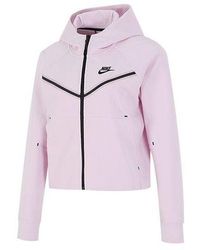 Nike - Logo Printing Hooded Jacket - Lyst