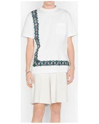 Dior - And Shawn Stussy Asymmetrical Print Oversized Short Sleeve For - Lyst