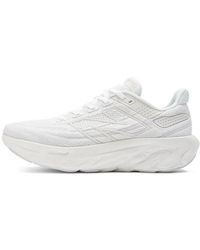 New Balance - Fresh Foam 1080 V13 S Running Shoes Road White/black 9 - Lyst