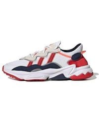 adidas - Ozweego Low Tops Sports Shoe Sports Red - Lyst