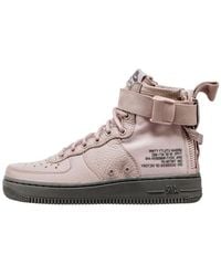 Nike - (Wmns) Sf Air Force 1 Mid 'Siltstone' - Lyst