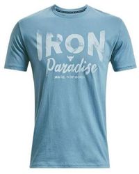 Under Armour - Project Rock Iron Paradise T-Shirt 'Light' - Lyst