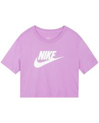 Nike - Sportswear Essential Round-neck - Lyst