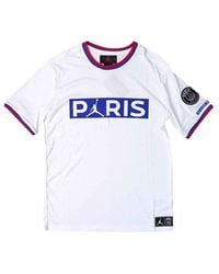 Nike - Paris Saint-Germain Team Logo Short Sleeve - Lyst