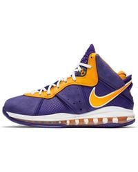 Nike - Lebron 8 'Lakers' - Lyst