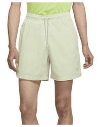 Nike - Nai-Ke Cha Nai-Ke Cha Series Solid Color Breathable Lacing Straight Shorts Light - Lyst