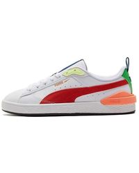PUMA - Suede Bloc Cherry Tomato' - Lyst