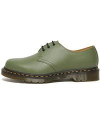 Dr. Martens - 1461 Smooth Leather Oxford 'Khaki' - Lyst