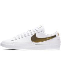 Nike - Blazer Low Premium Metallic' - Lyst