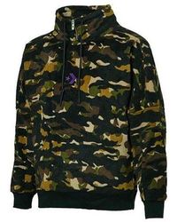 Converse - Polar Fleece Archive Camo Funnel Top Sweatshirt 'Camo' - Lyst