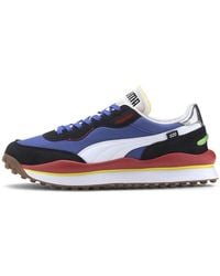 PUMA - Style Rider 'play On - Dazzling Blue High Risk Red' - Lyst