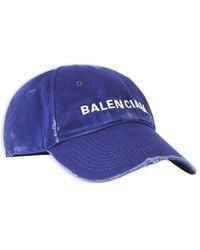 Balenciaga - Visor Logo Cap - Lyst