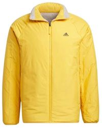 adidas - Sherpa Reversible Padded Jacket - Lyst