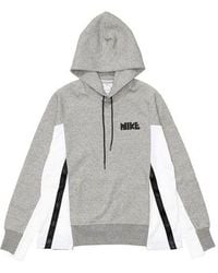 Nike - X Sacai Logo Hoodie Asia Sizing - Lyst