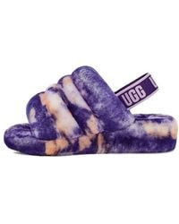 UGG - (Wmns) Fluff Yeah Slide Marble Night' - Lyst