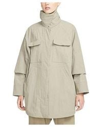 Nike - (Wmns) Esc Series Solid Color Pocket High Collar Jacket - Lyst