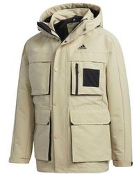 adidas - 3In1 Down Jkt Multiple Pockets Outdoor Sports Detachable Hooded Down Jacket - Lyst