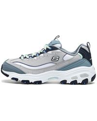 Skechers - (Wmns) D Lites 1.0 Low Running Shoes - Lyst