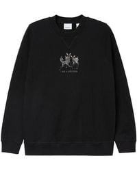 Burberry - Embroidered Deer Berkley Sweatshirt - Lyst