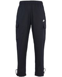 Nike - Sportswear Solid Color Logo Woven Cargo Casual Long Pants/Trousers - Lyst