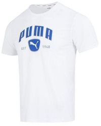 PUMA - Performance Training Graphic Tee - Lyst
