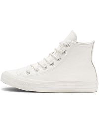 Converse - Chuck Taylor All Star Leather High Top - Lyst
