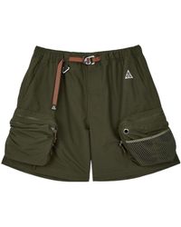 Nike - Acg Multiple Pockets Outdoor Cargo Loose Casual Straight Shorts - Lyst