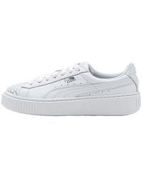 PUMA - (Wmns) Basket Platform Ocean Leisure Board Shoes - Lyst